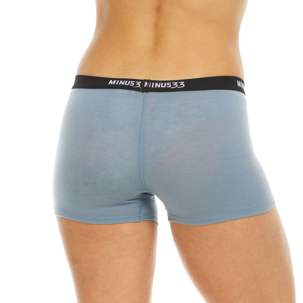 Microweight Wool Boyshorts for Women - Sporty Knit Underwear