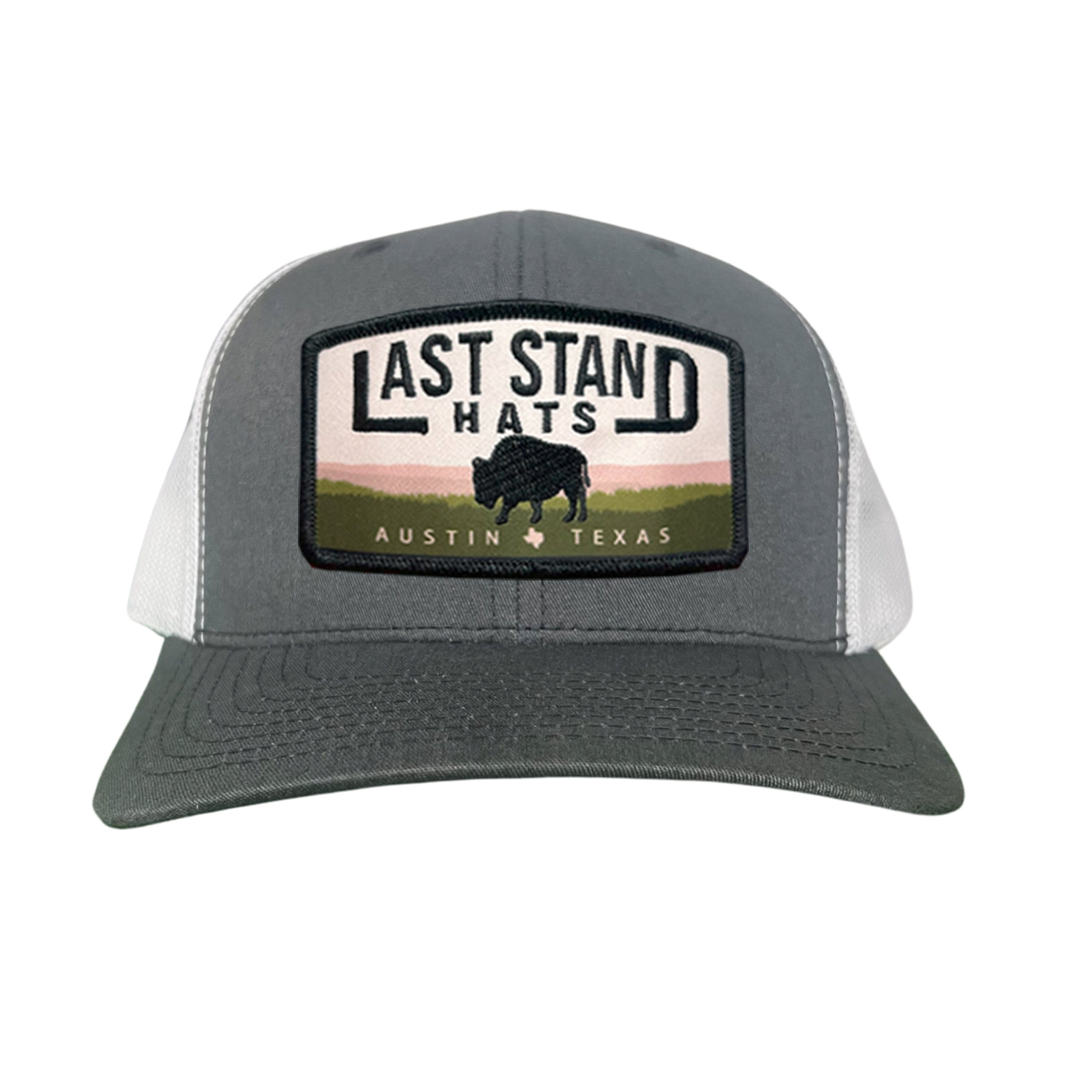 Last Stand Plains Snapback hat in a classic design with mesh back construction