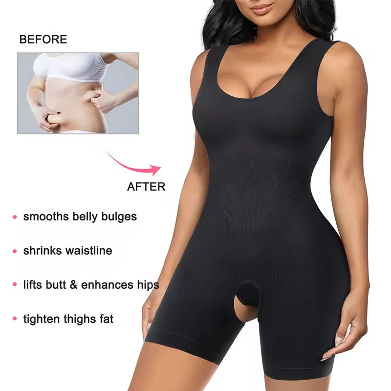 Camisole Shapewear Bodysuit with Tummy Control and Butt Lift