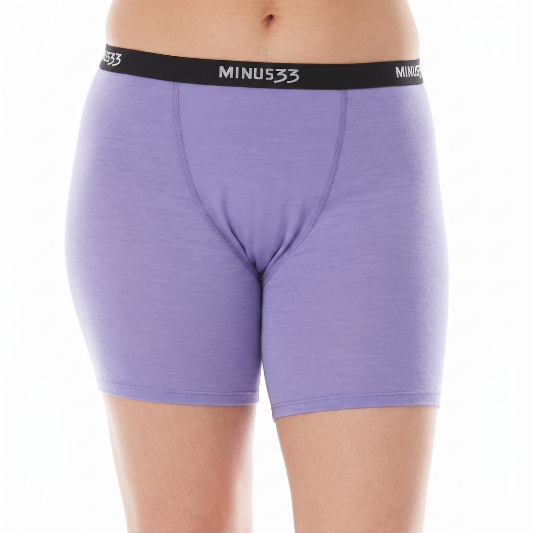 Women's Merino Wool Micro Boxer Briefs – Mid Rise Athletic Base Layer