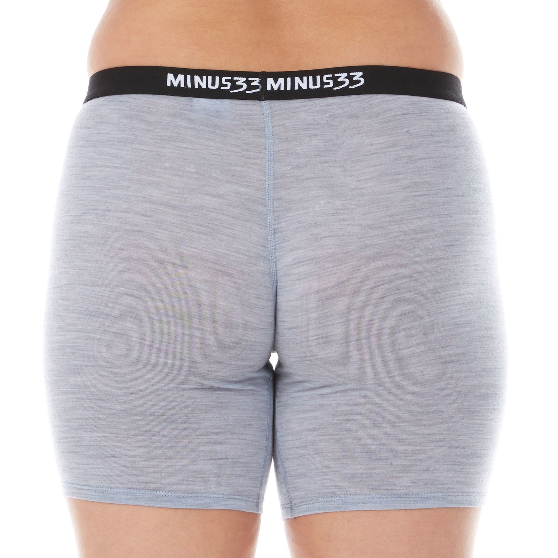 Women's Merino Wool Micro Boxer Briefs – Mid Rise Athletic Base Layer