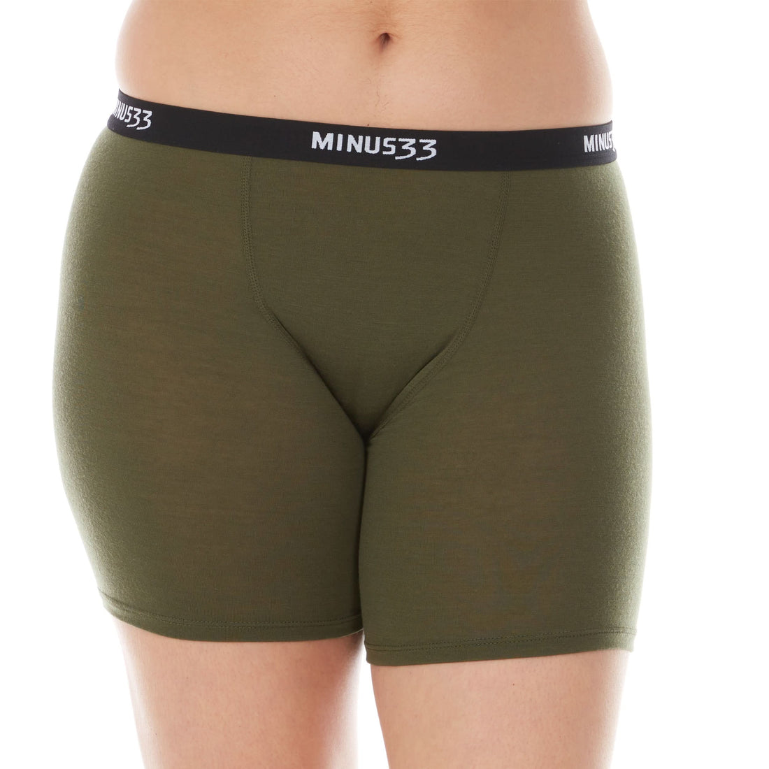 Women's Merino Wool Micro Boxer Briefs – Mid Rise Athletic Base Layer