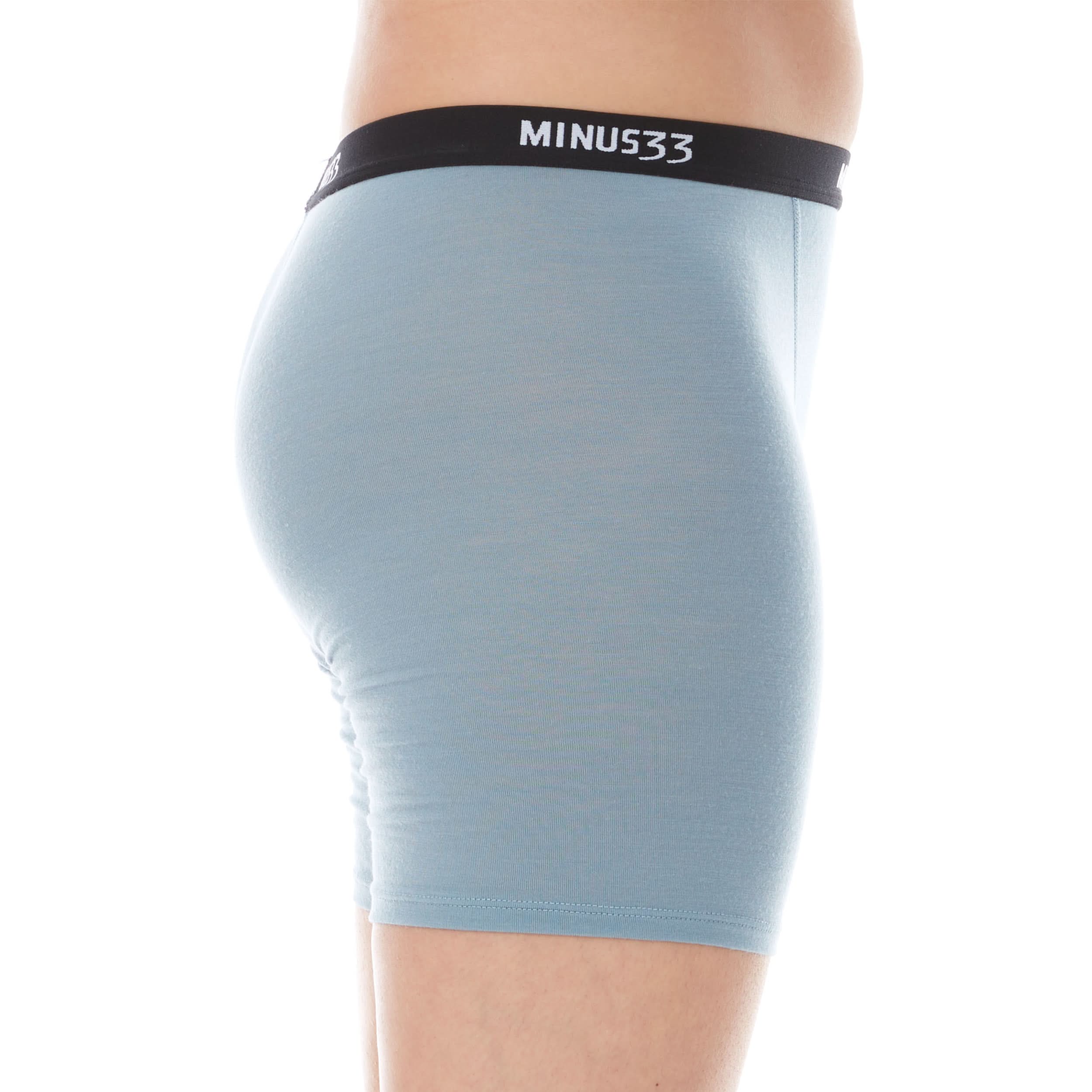 Women's Merino Wool Micro Boxer Briefs – Mid Rise Athletic Base Layer