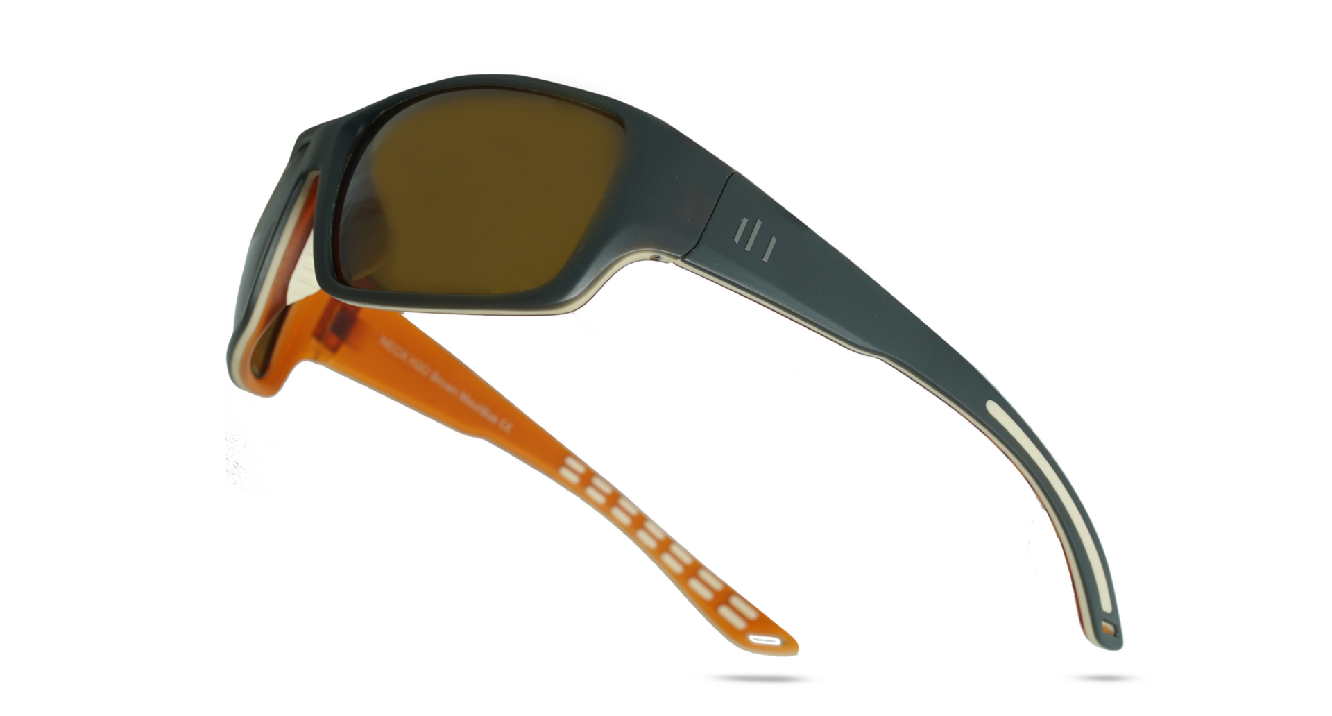 Yosemite Polarized Sunglasses in Orange Brown with Brown Lens - Image 5