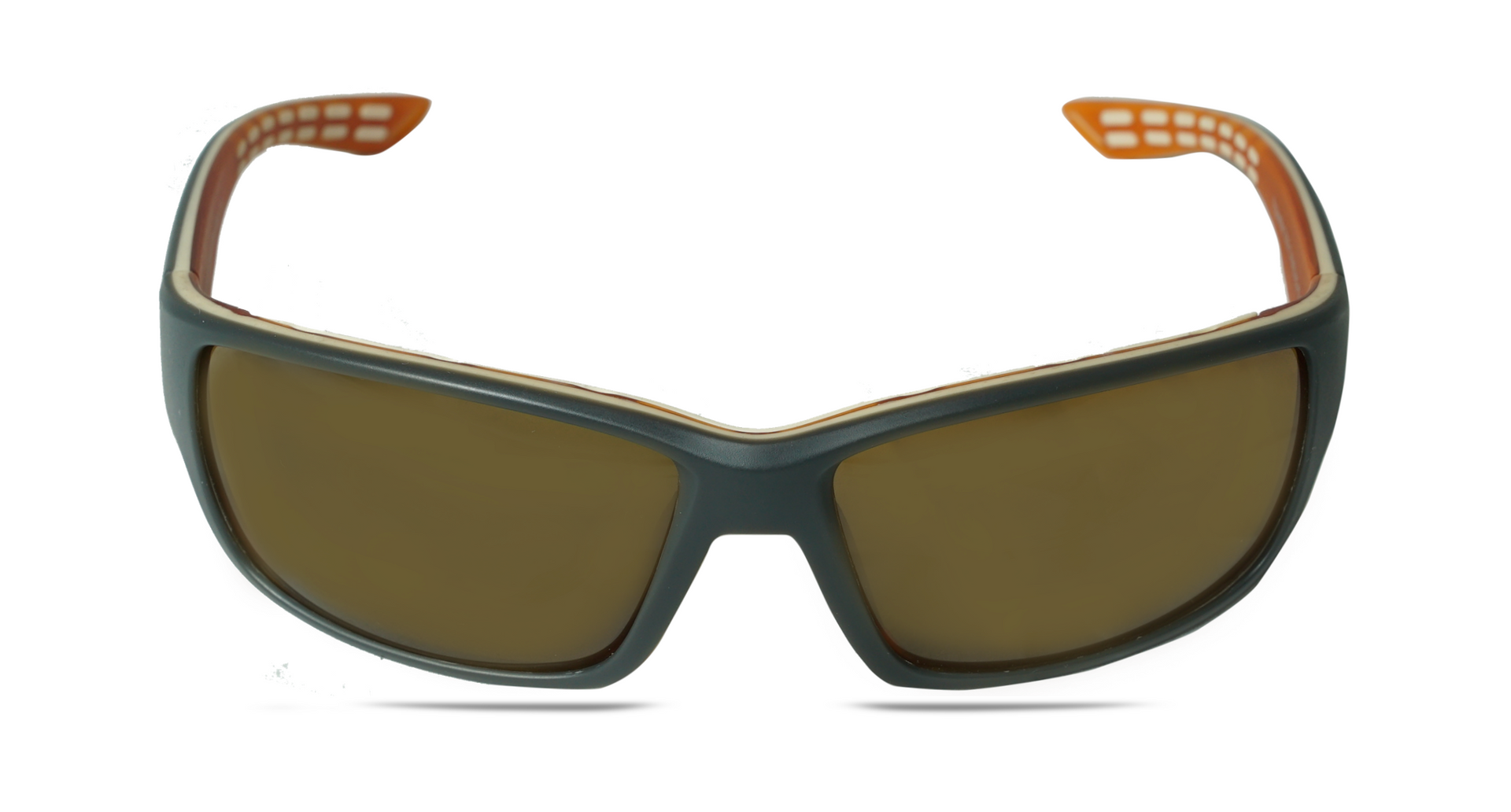 Yosemite Polarized Sunglasses in Orange Brown with Brown Lens - Image 4