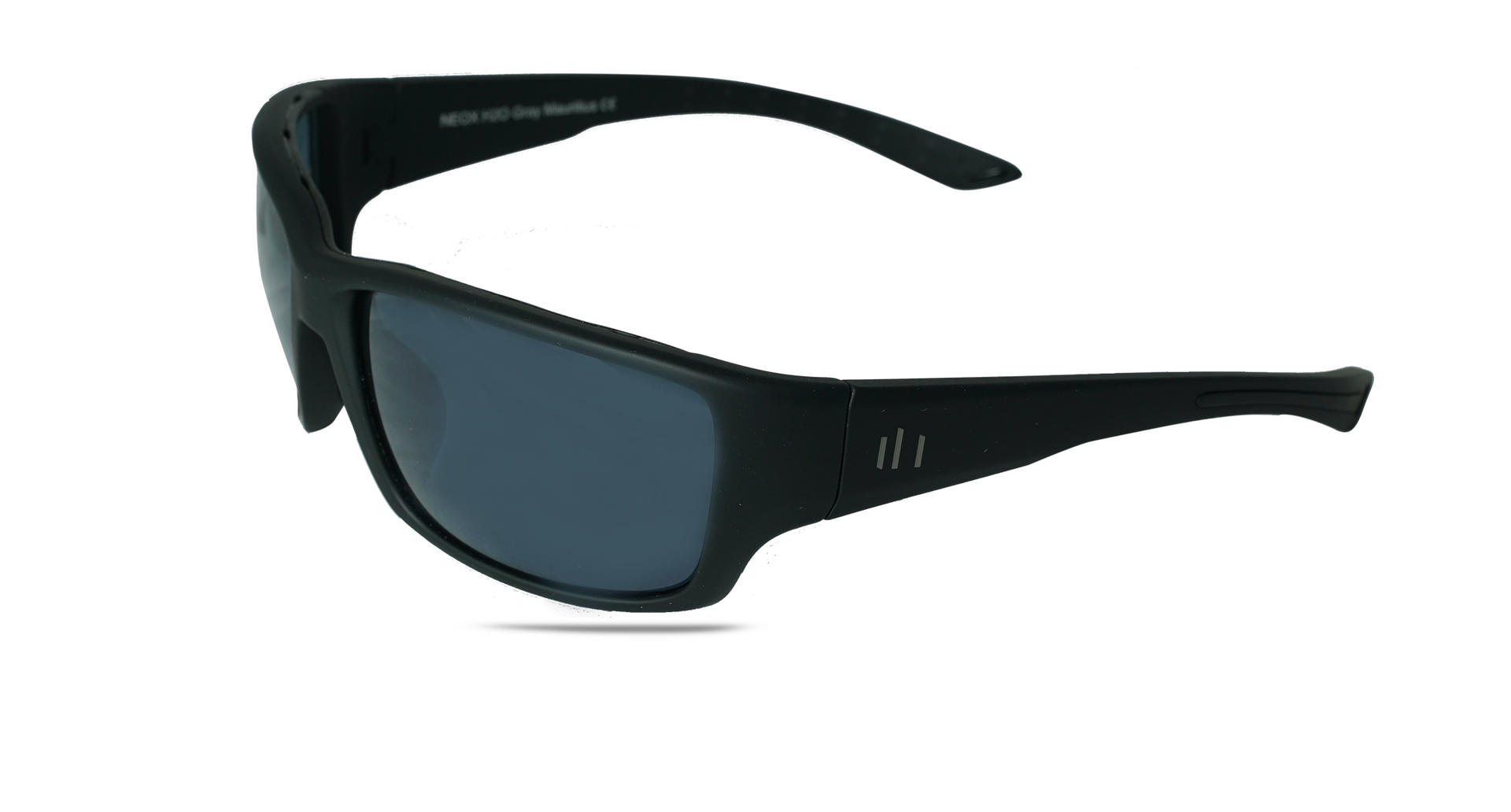 Yosemite Sport Sunglasses in Black with Polarized Grey Nx14 Lenses