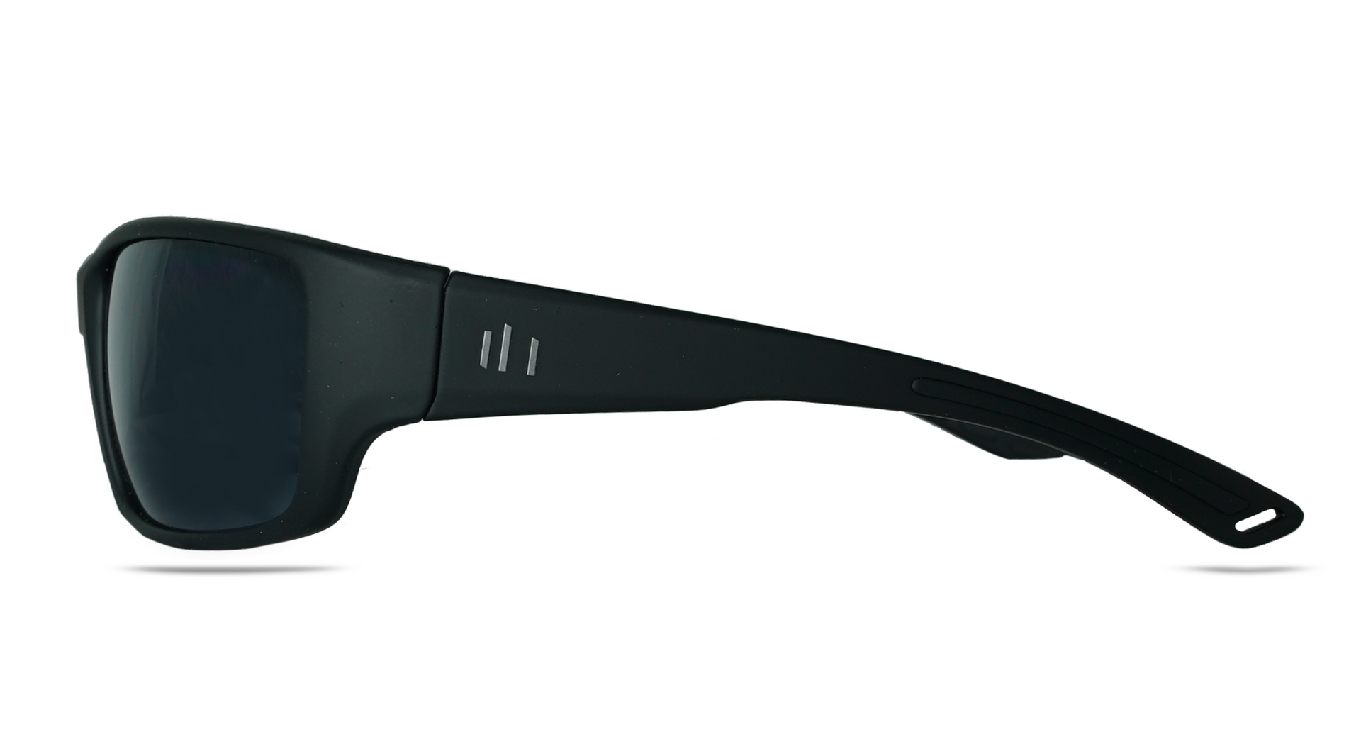 Yosemite Sport Sunglasses in Black with Polarized Grey Nx14 Lenses