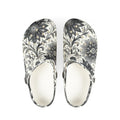 Unisex floral pattern EVA foam clogs for garden or beach wear