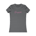 Women's Grayteful Graphic Crew Neck Tee - Fitted Cotton Casual Top