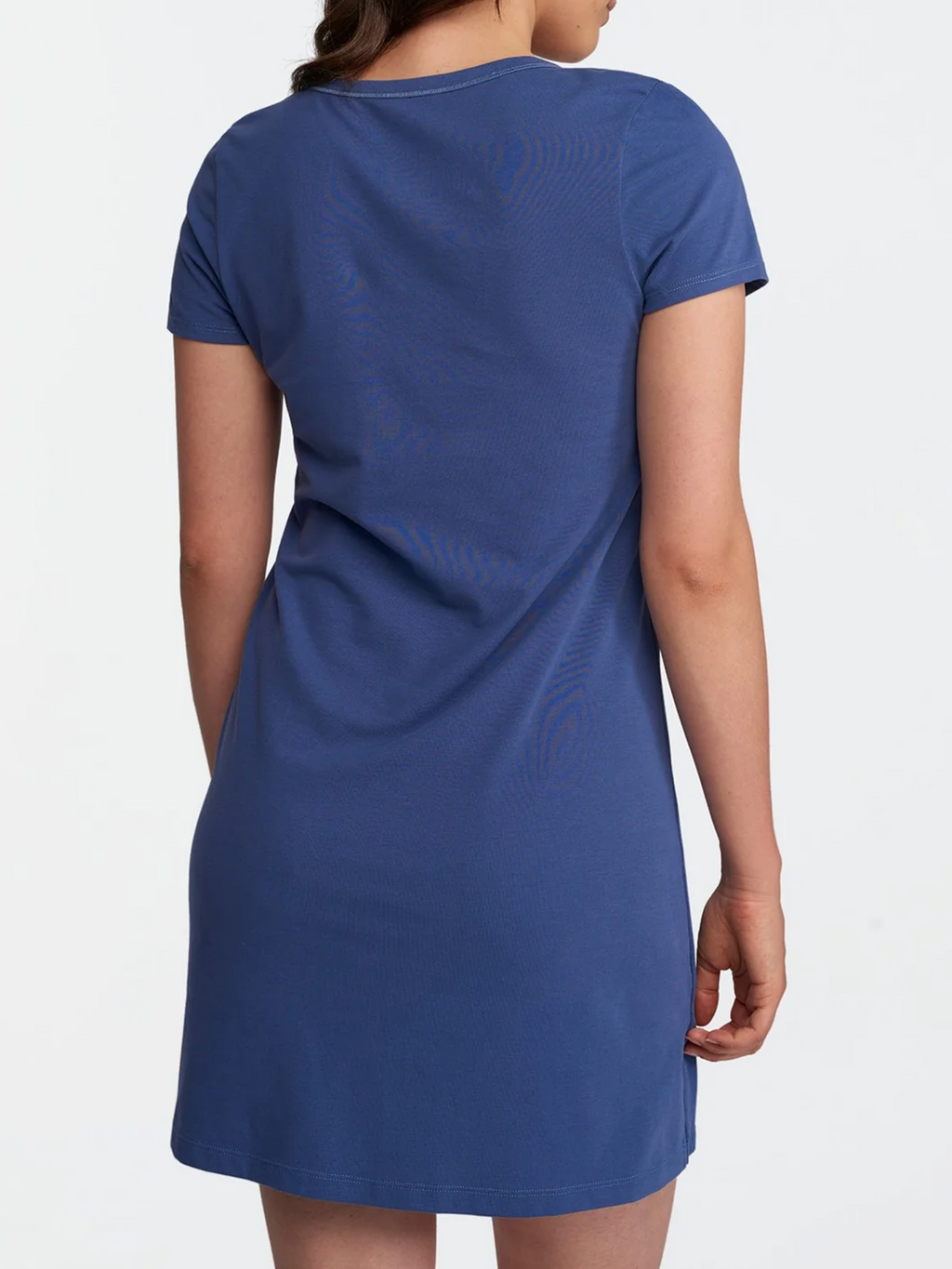 Eva V-Neck Sleepshirt in Black for Comfort and Night Sweat Relief