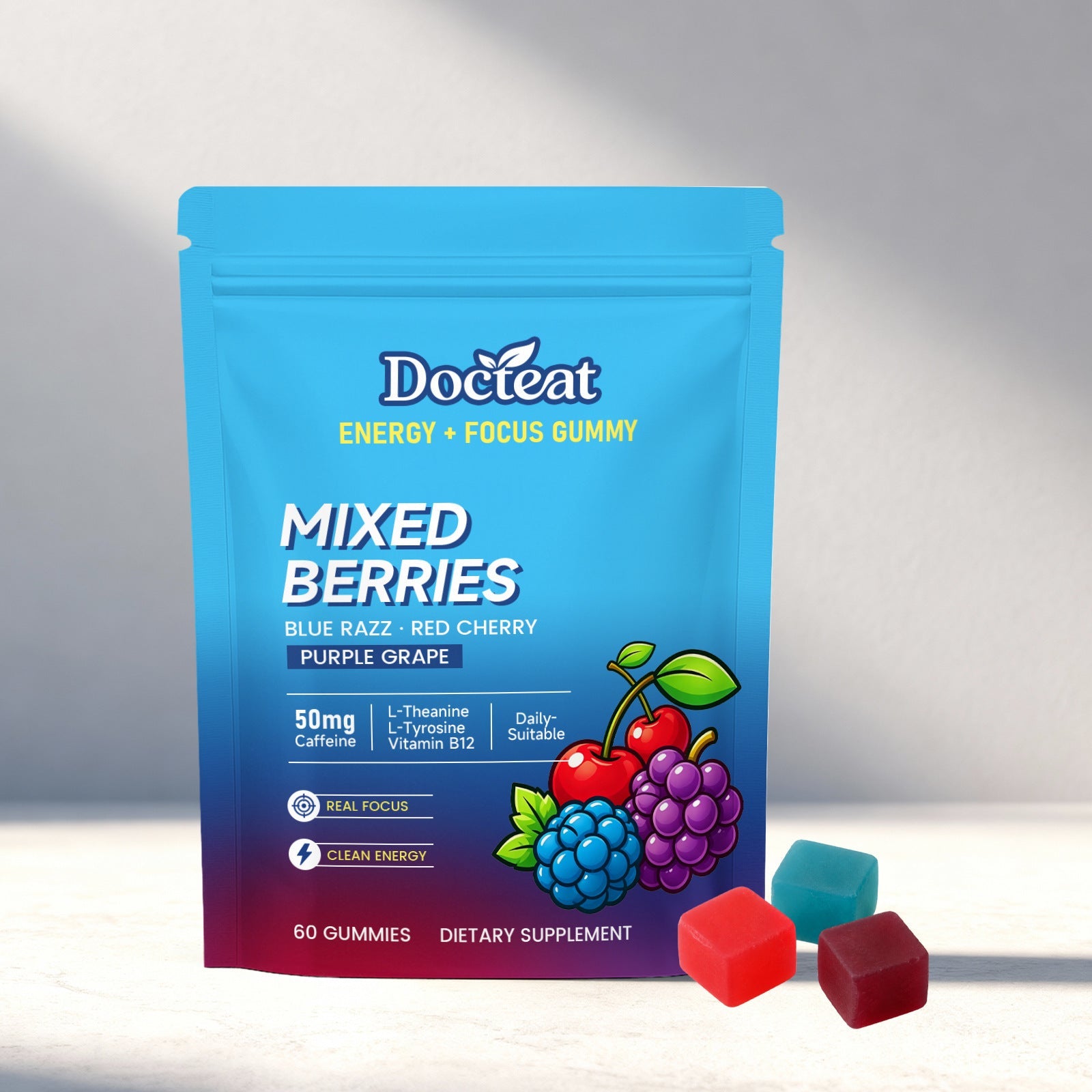 Multi-flavor Concentration Supports Gummy Candies