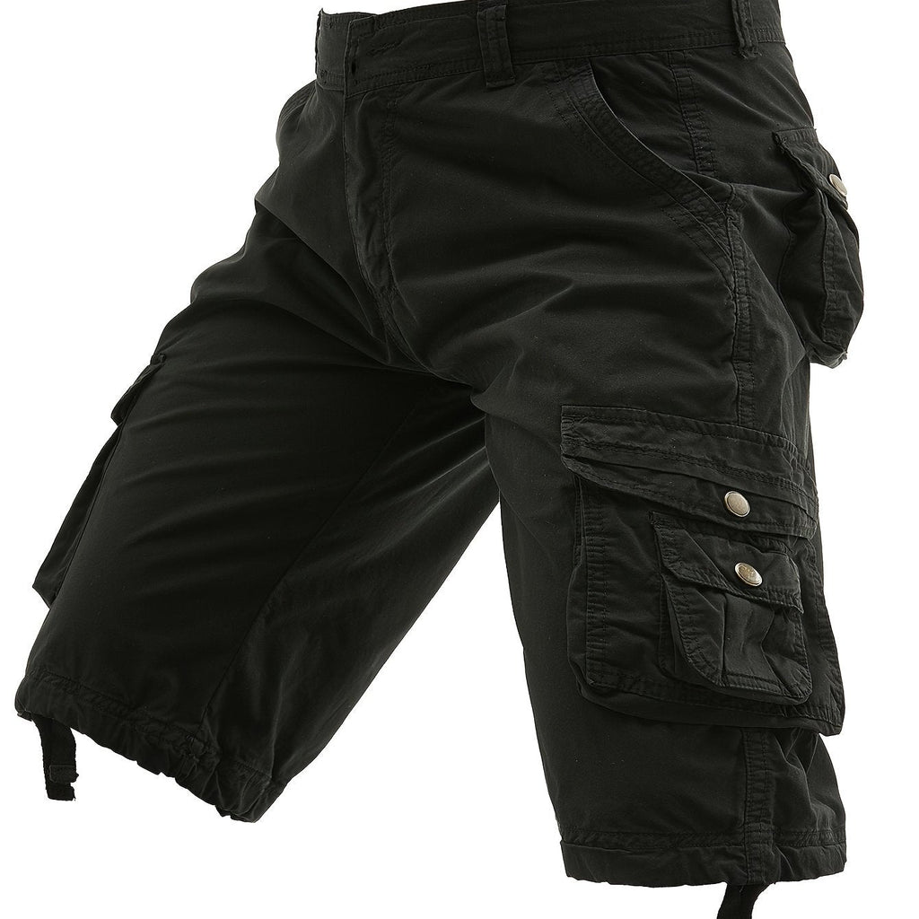 Mens Tactical Cotton Washed Outdoor Shorts