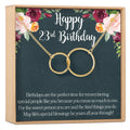 23rd Birthday Necklace