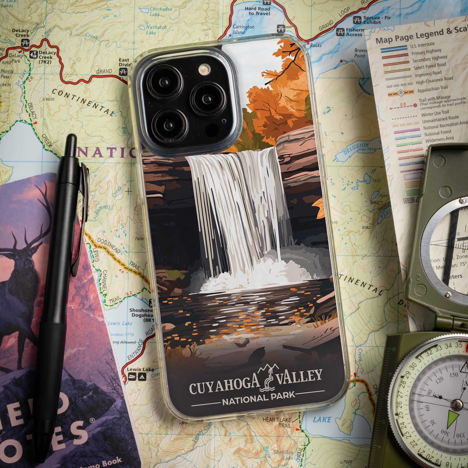 National Parks Cuyahoga Valley HD Apple iPhone 13 Series Mag-Safe Phone Case