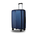 24-inch Blue Hardcase Roller Luggage