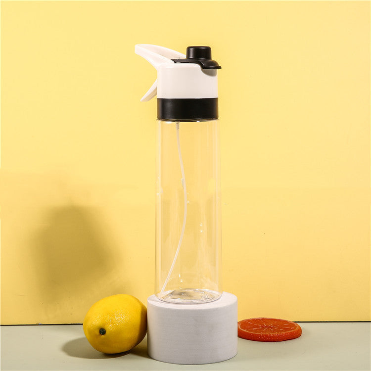 Large Capacity Spray Water Bottle for Sports Fitness and Travel