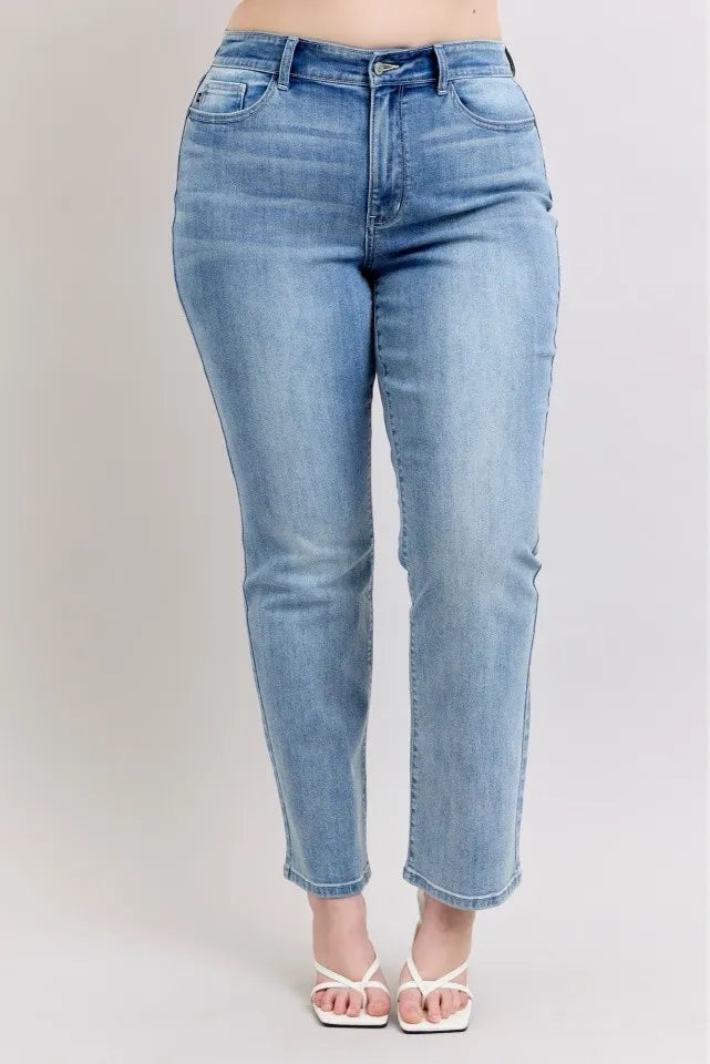 Judy Blue High Waist Dad Jeans | Classic Denim