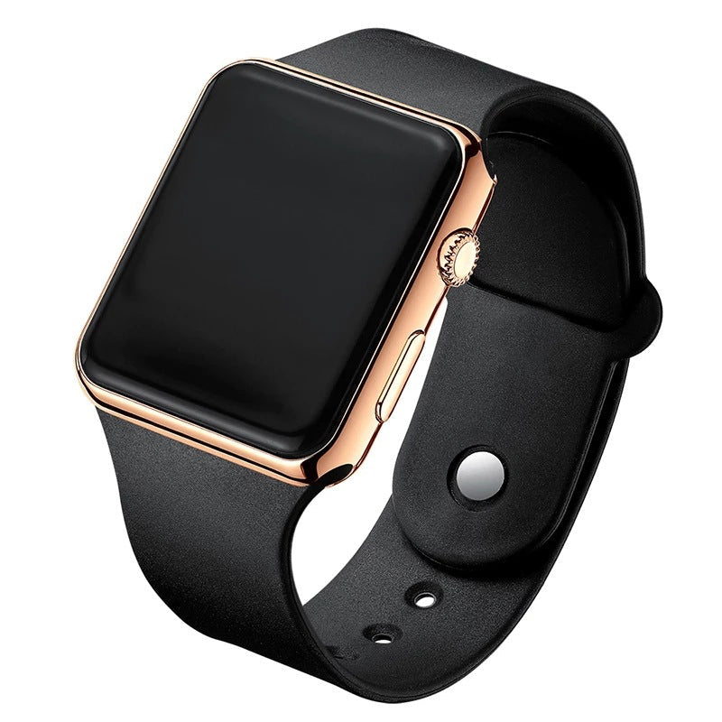 Fashion Square LED Digital Electronic Watch