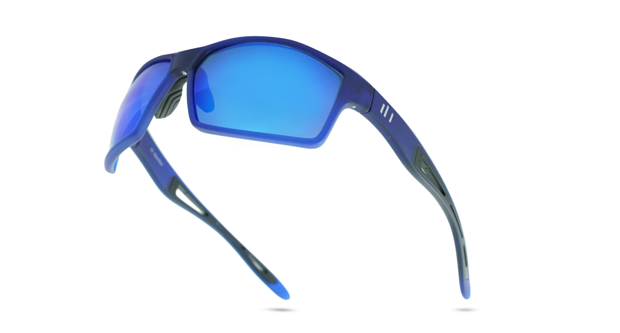 Denali | Matte Blue | Polarized Blue Flash Lens
