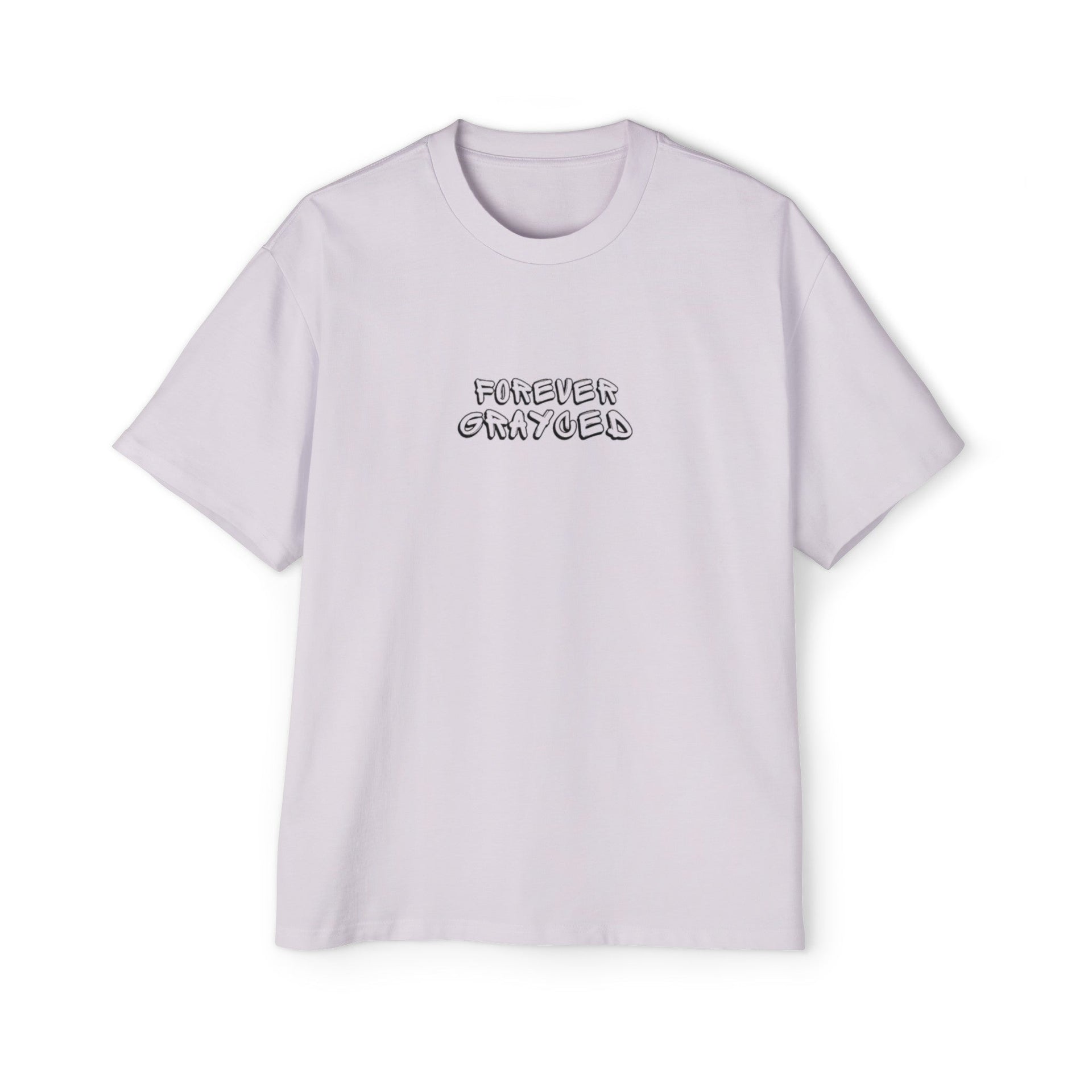 Men's Heavy Oversized Cotton T-Shirt Streetwear Casual Tee