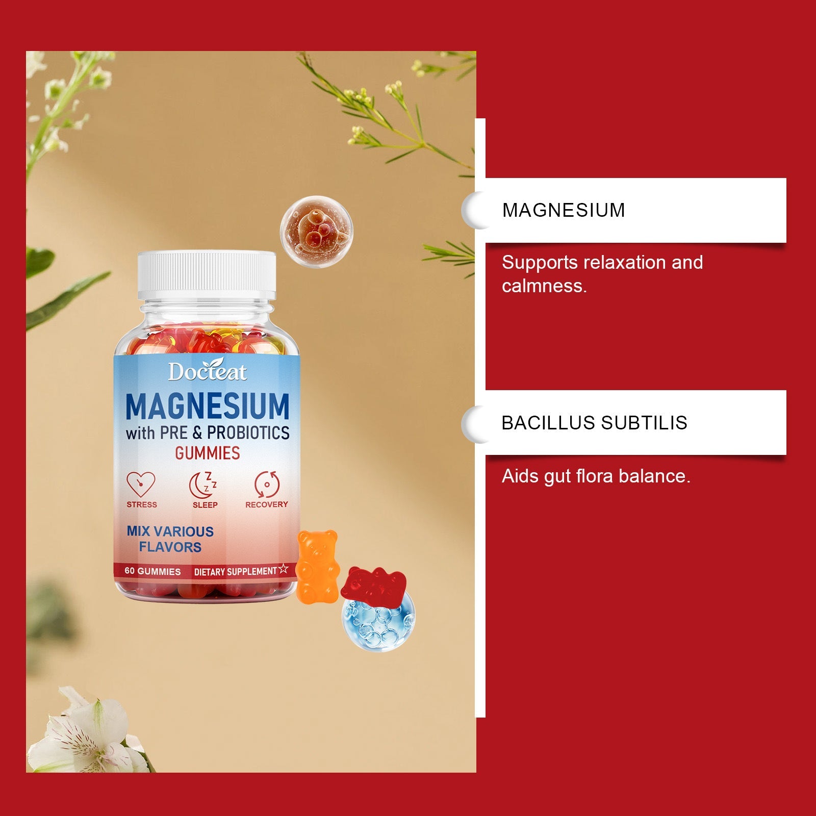 Probiotic Sleep Support Gummies