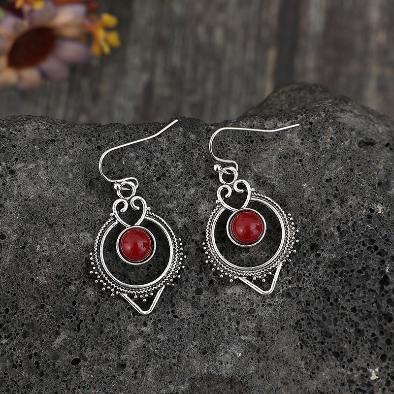 Vintage Moonstone Earrings For Women