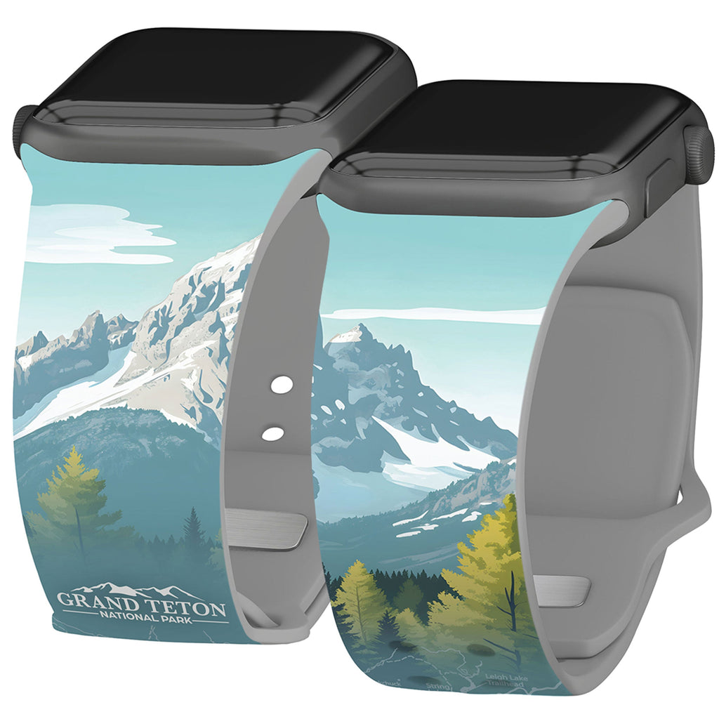 National Parks Grand Teton HD Apple Watch Band