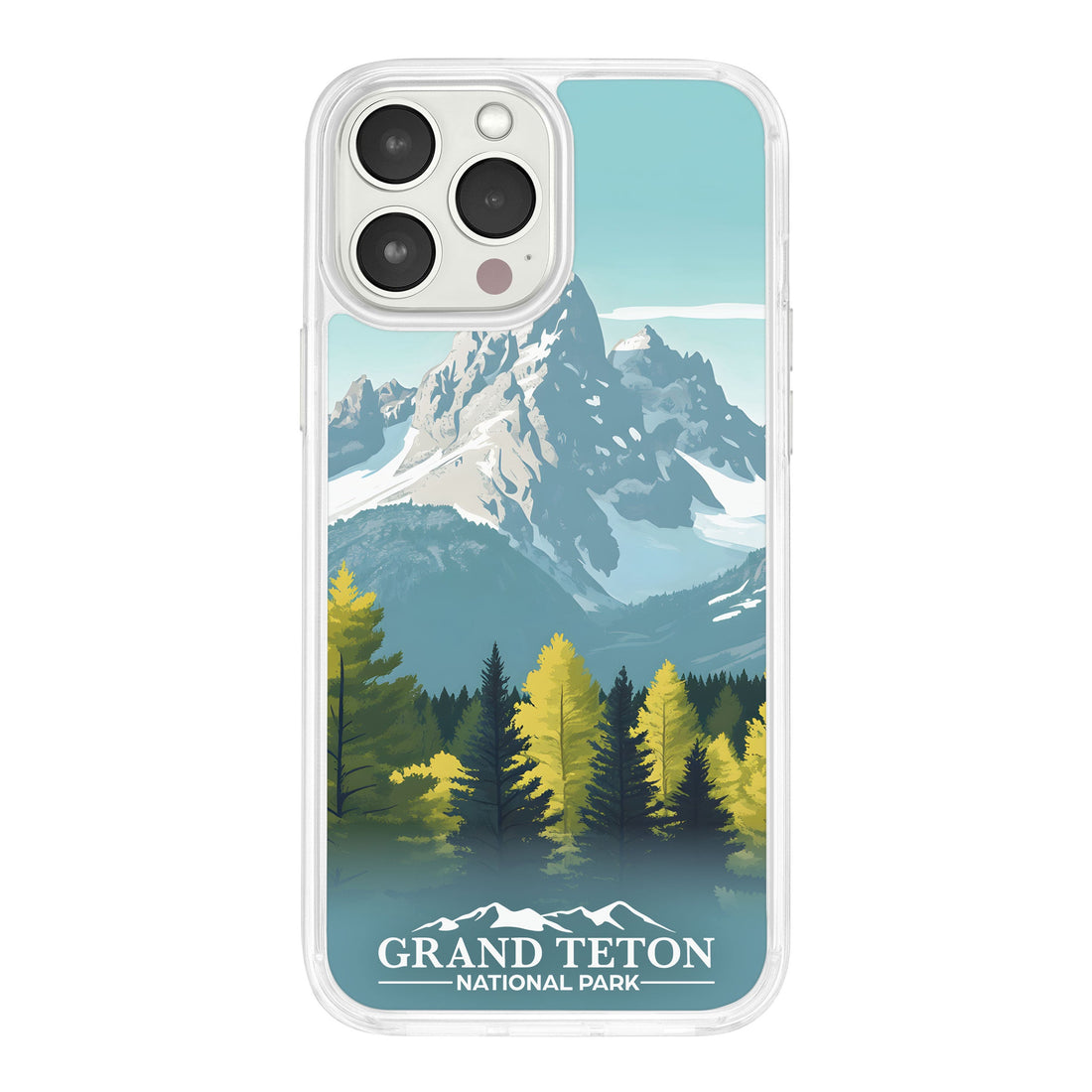 National Parks Grand Teton HD Apple iPhone 11 Series Phone Case