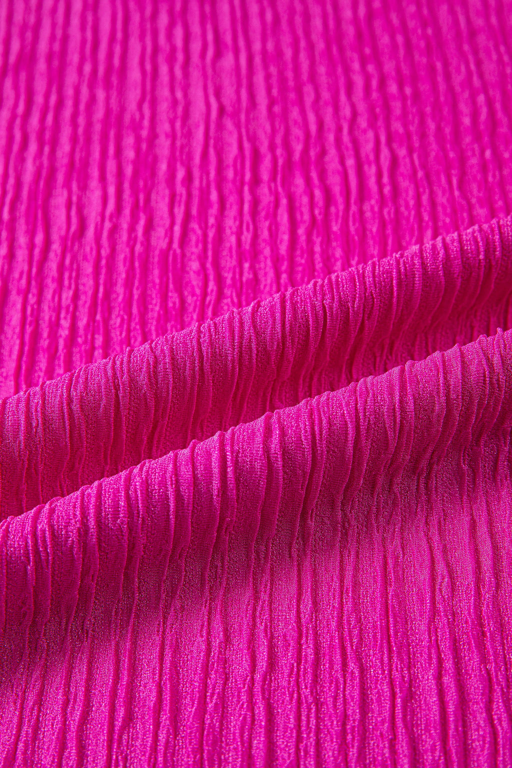 Londyn Trim Short Sleeve Blouse in Magenta Ruffle Detail