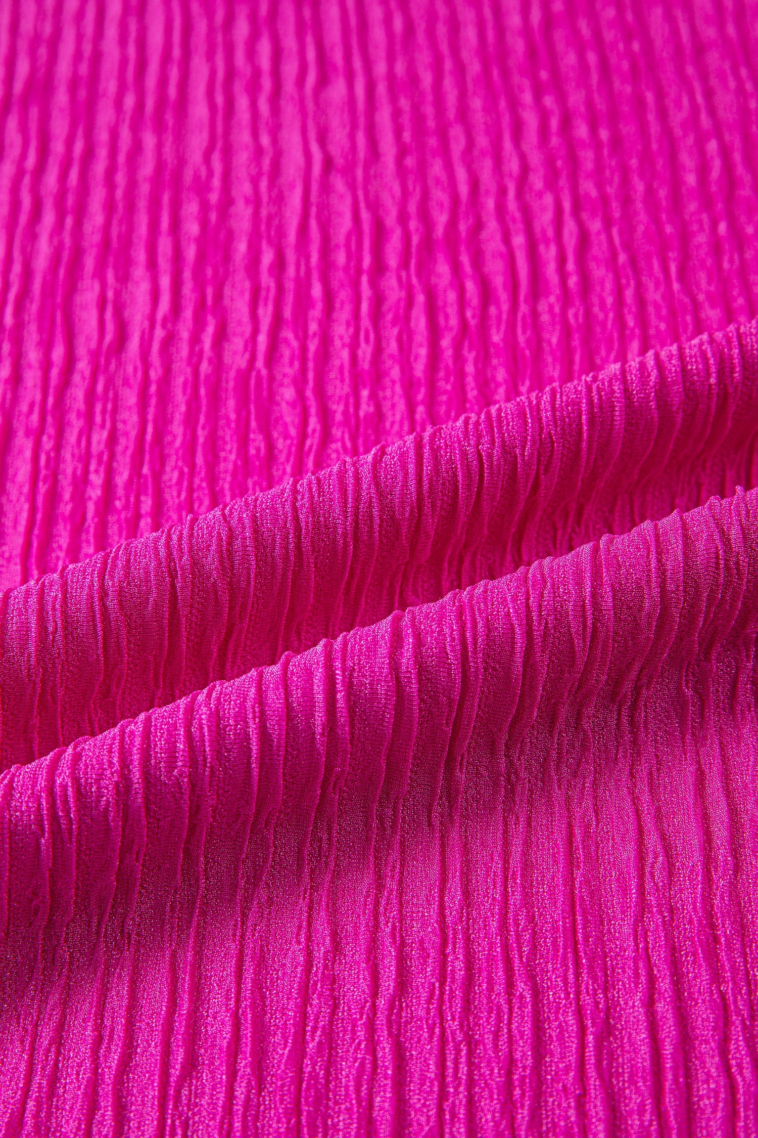 Londyn Trim Short Sleeve Blouse in Magenta Ruffle Detail