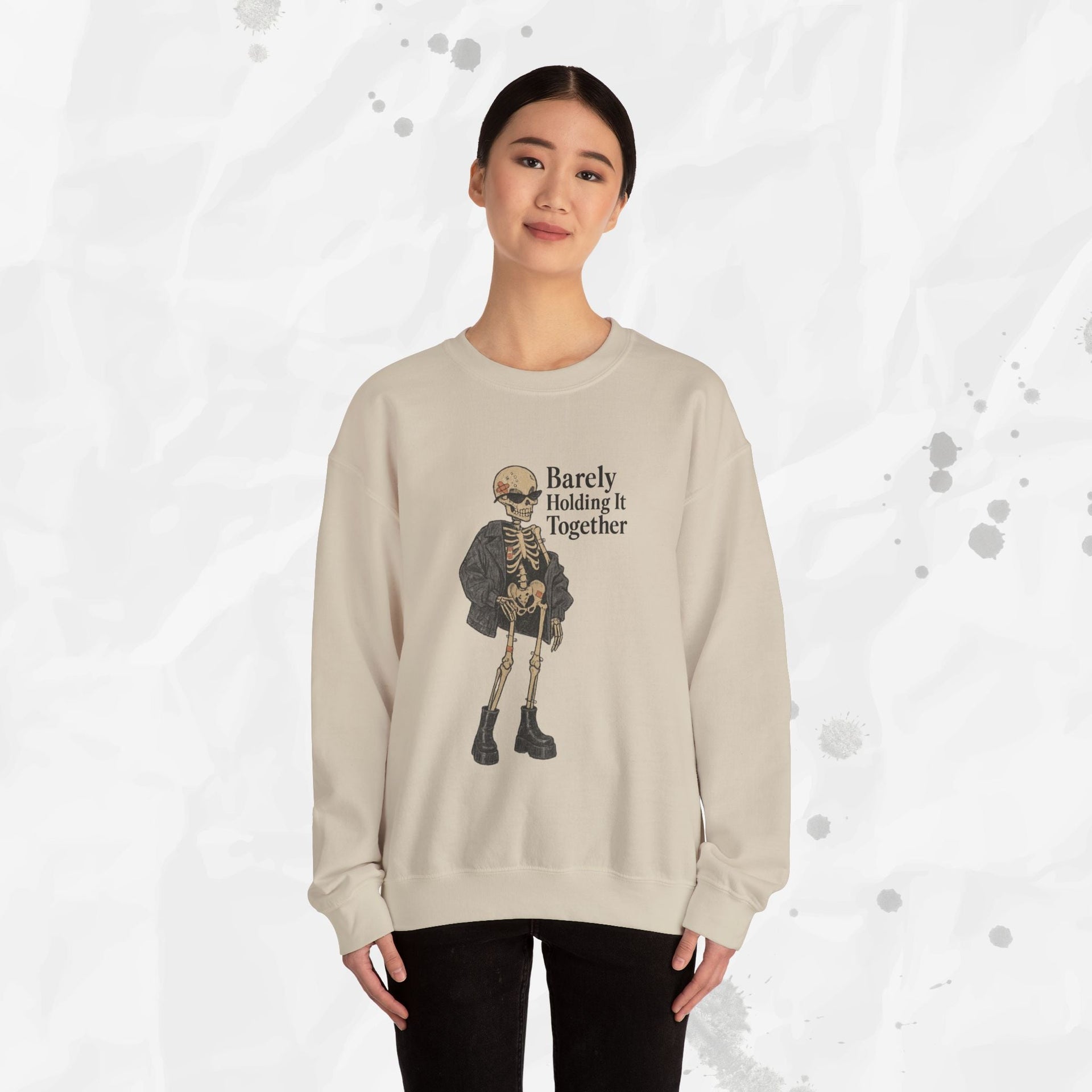 Barely Holding It Together - Crewneck Sweatshirt
