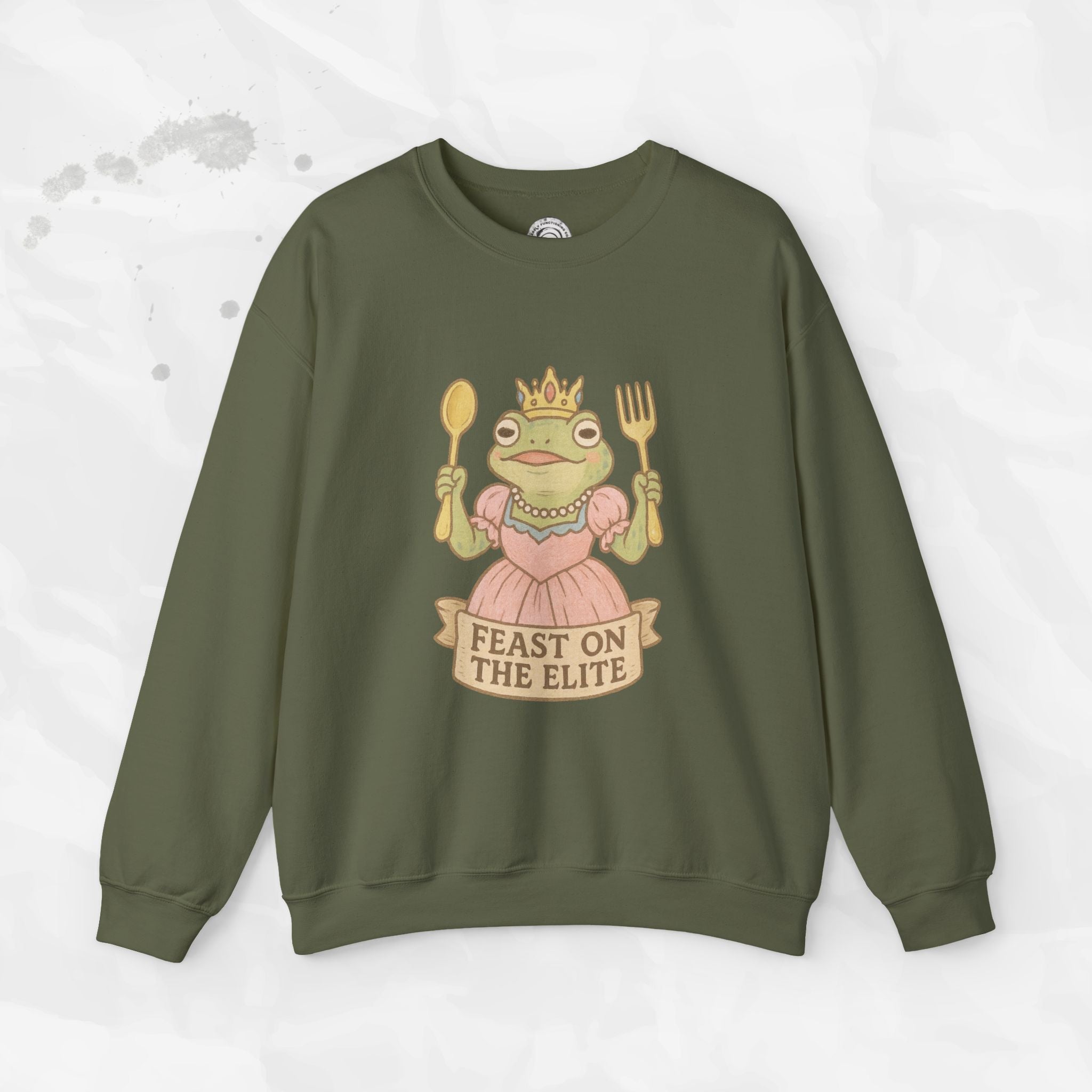 Feast on the Elite – Crewneck Sweatshirt