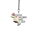 Maybe Swearing will Help Charm - Tumbler Handle Charm