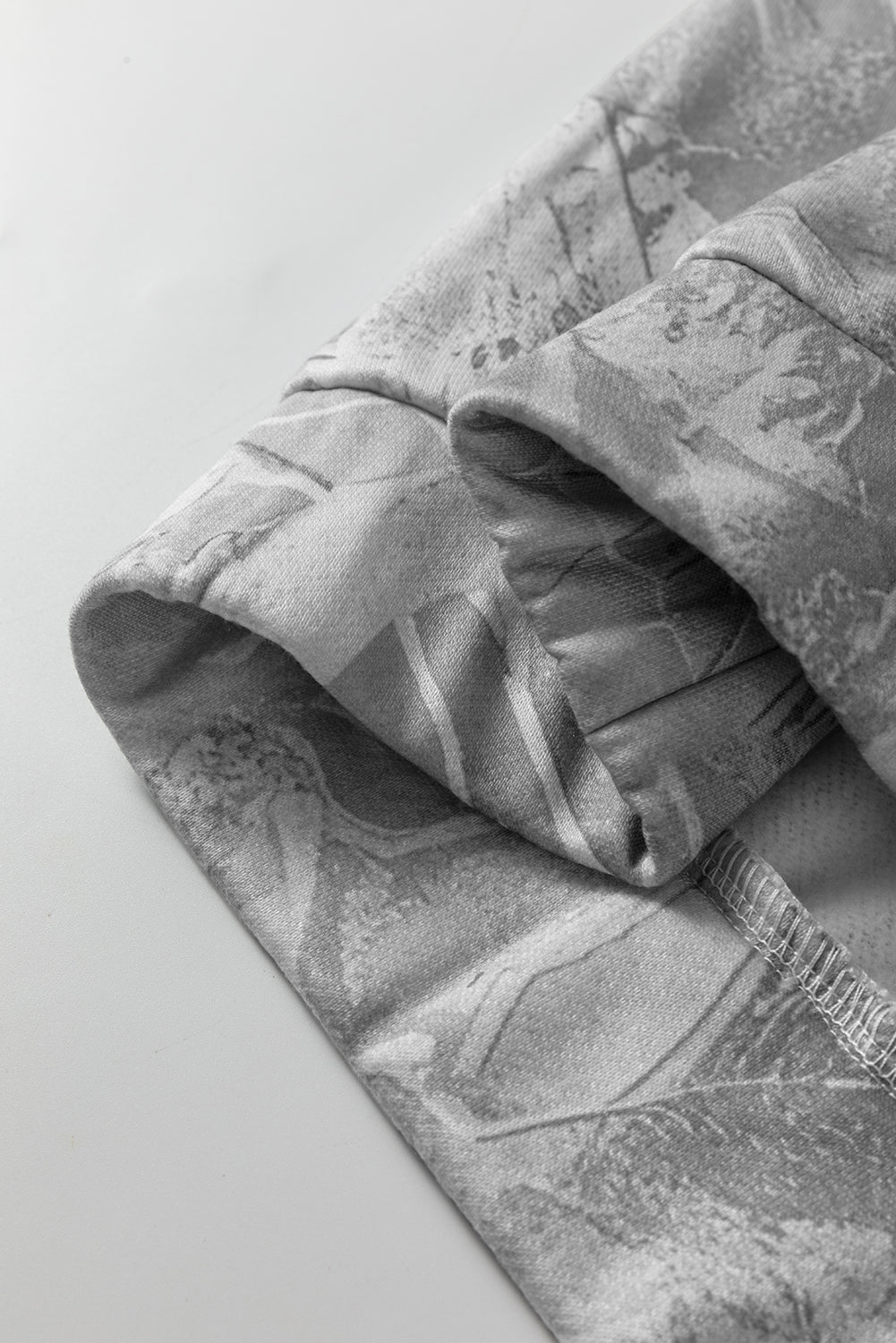 Light Pink Camo Woodland Oversized Sporty Hoodie