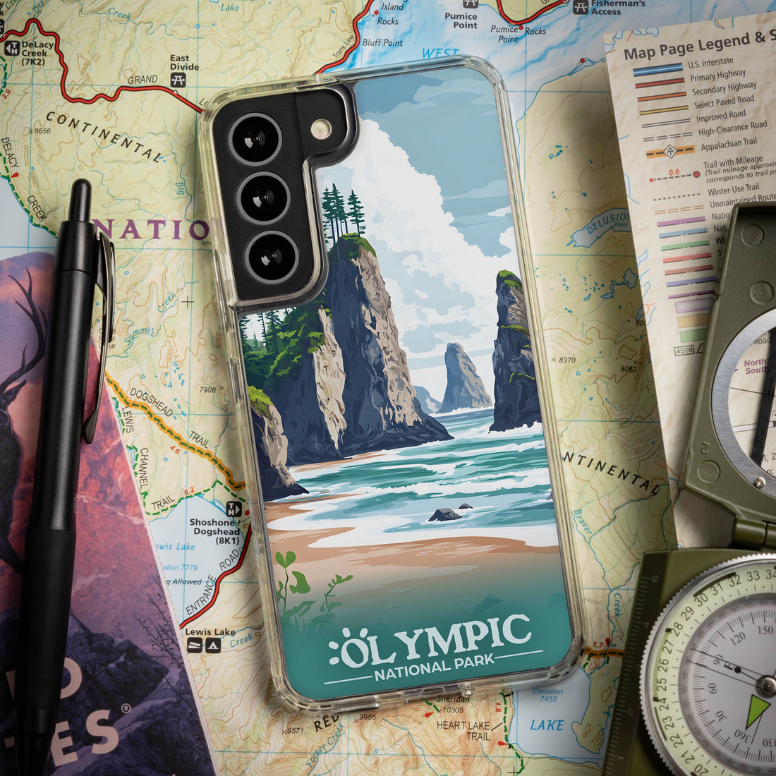 National Parks Olympic HD Samsung Galaxy S21 Phone Case