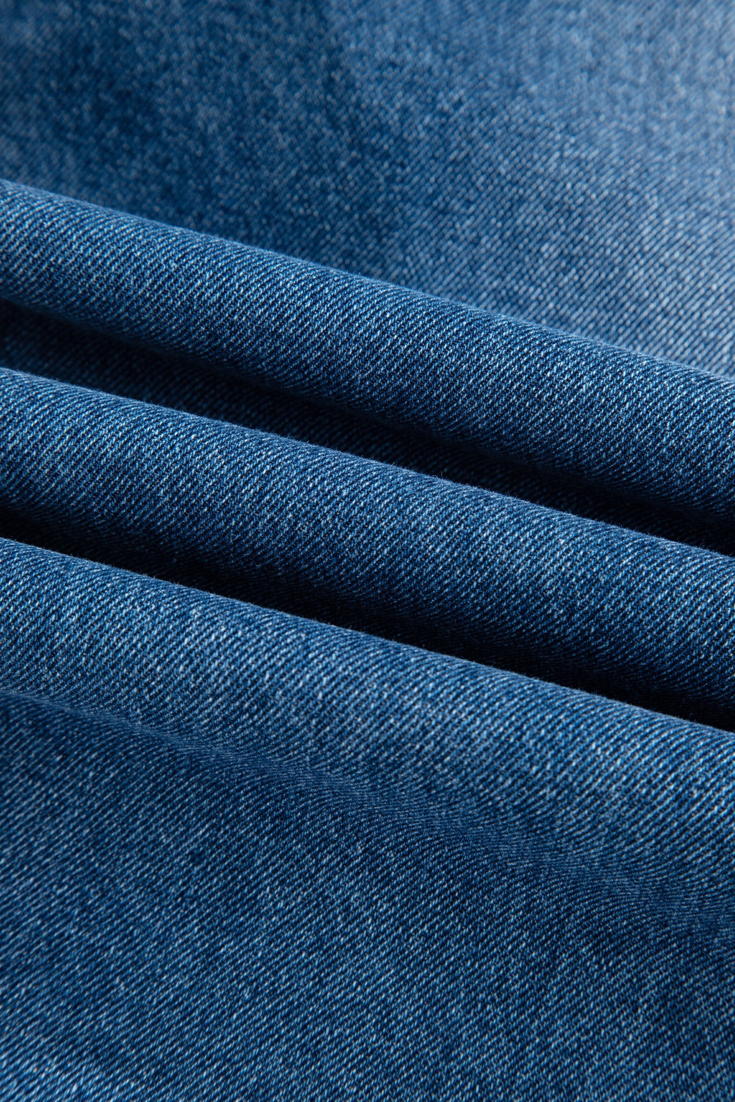 Floral Patchwork Wide Leg Denim Overalls | Square Neckline