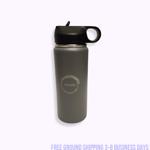 Aqualeeta 16oz insulated water bottle stainless steel. Ship from USA