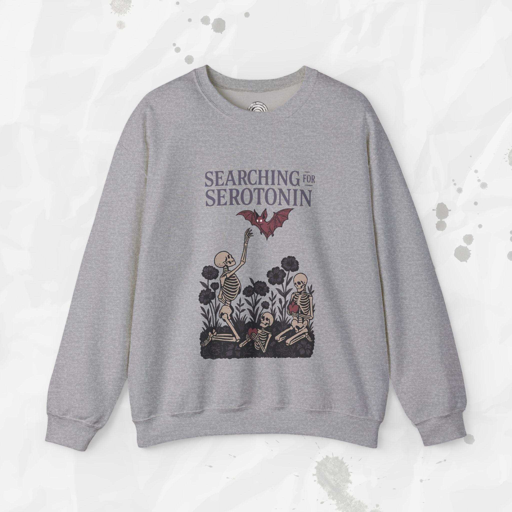 Searching for Serotonin - Crewneck Sweatshirt