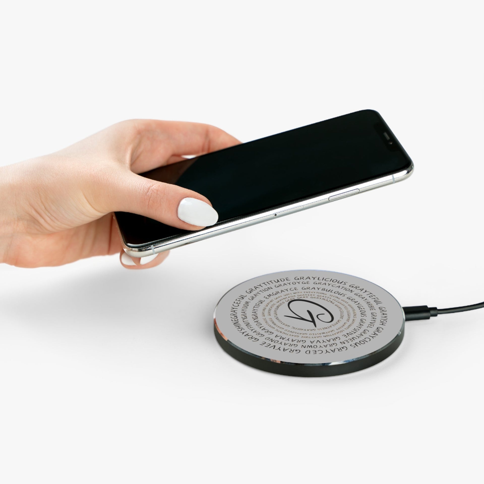 Minimalist 10W Wireless Charger Pad for iPhone and Android