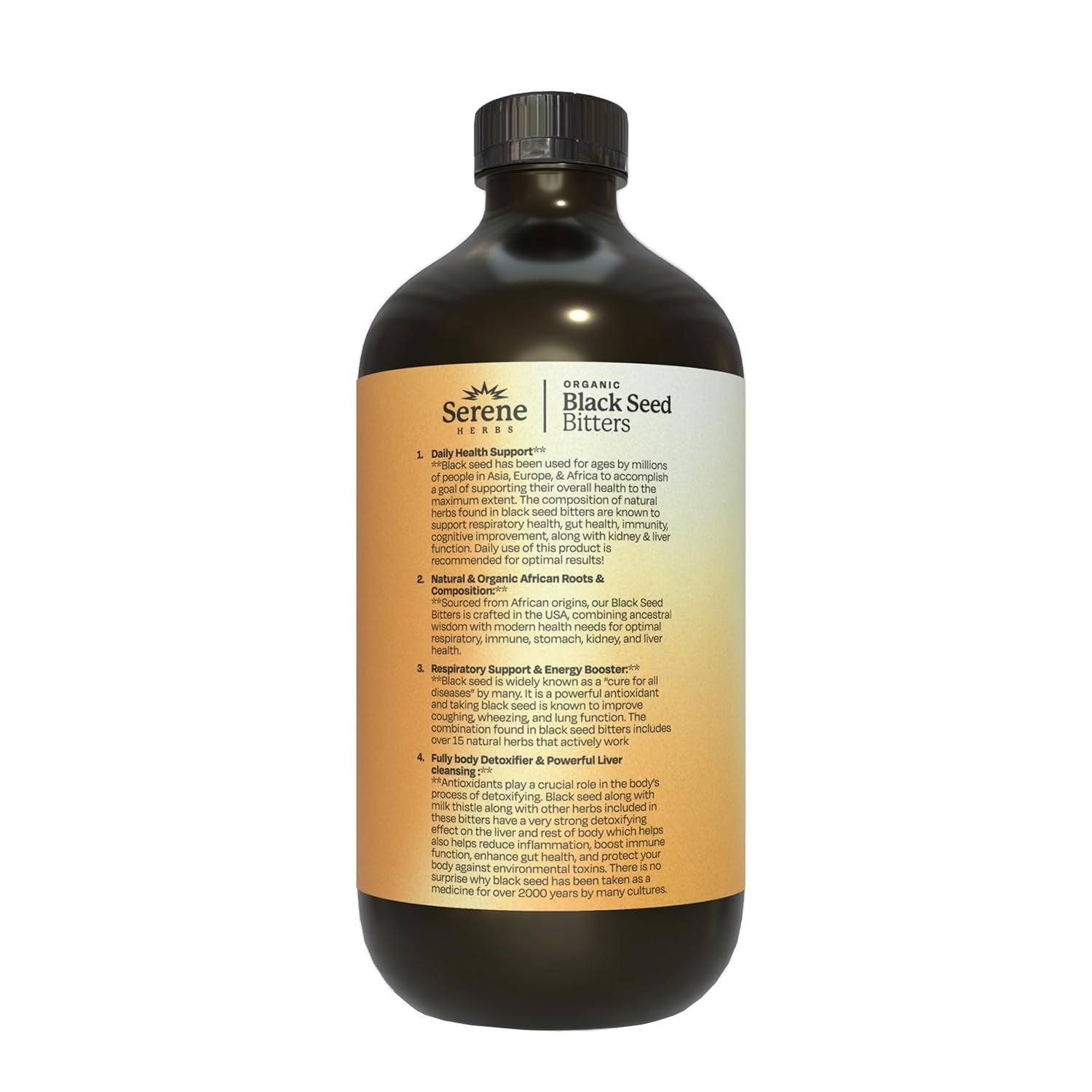 473ml Prickly Fruit Annona & Black Seed Bitter Flavor Supplement
