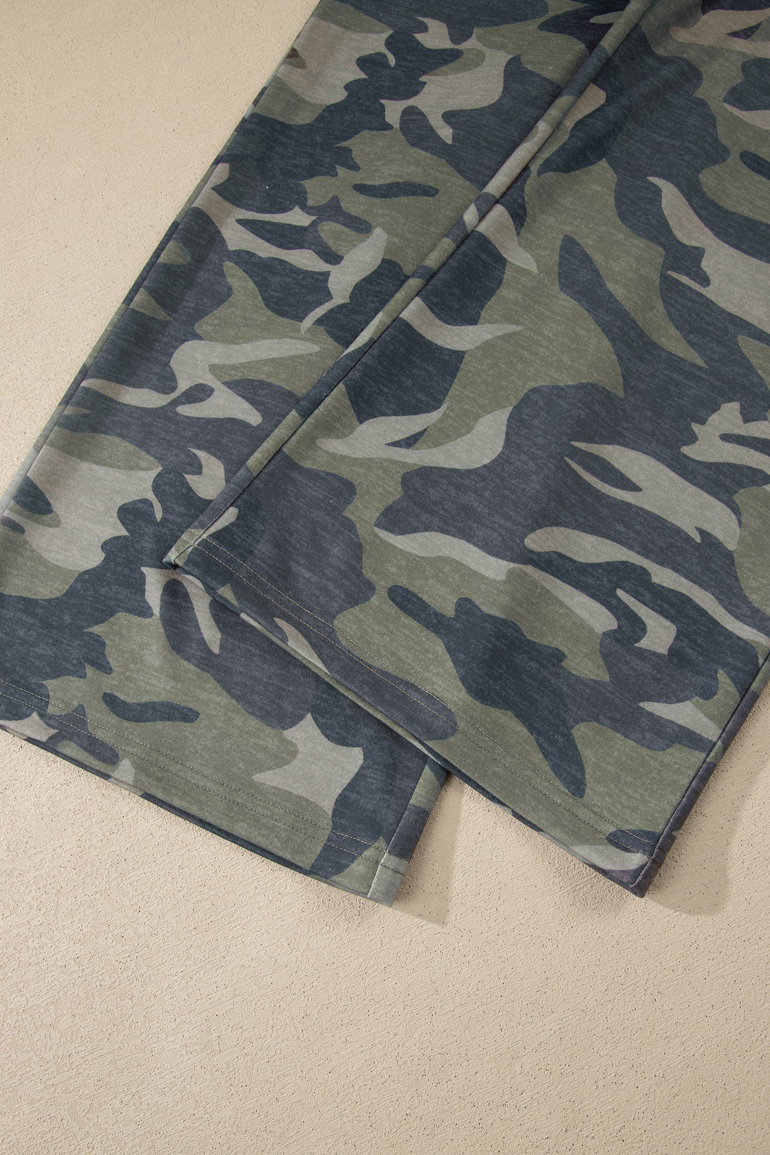 Tallulah Camouflage Print Slim Tank Top