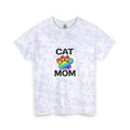 Pride Cat Mom Dyed Tee Unisex Cotton T-Shirt 3 sizes