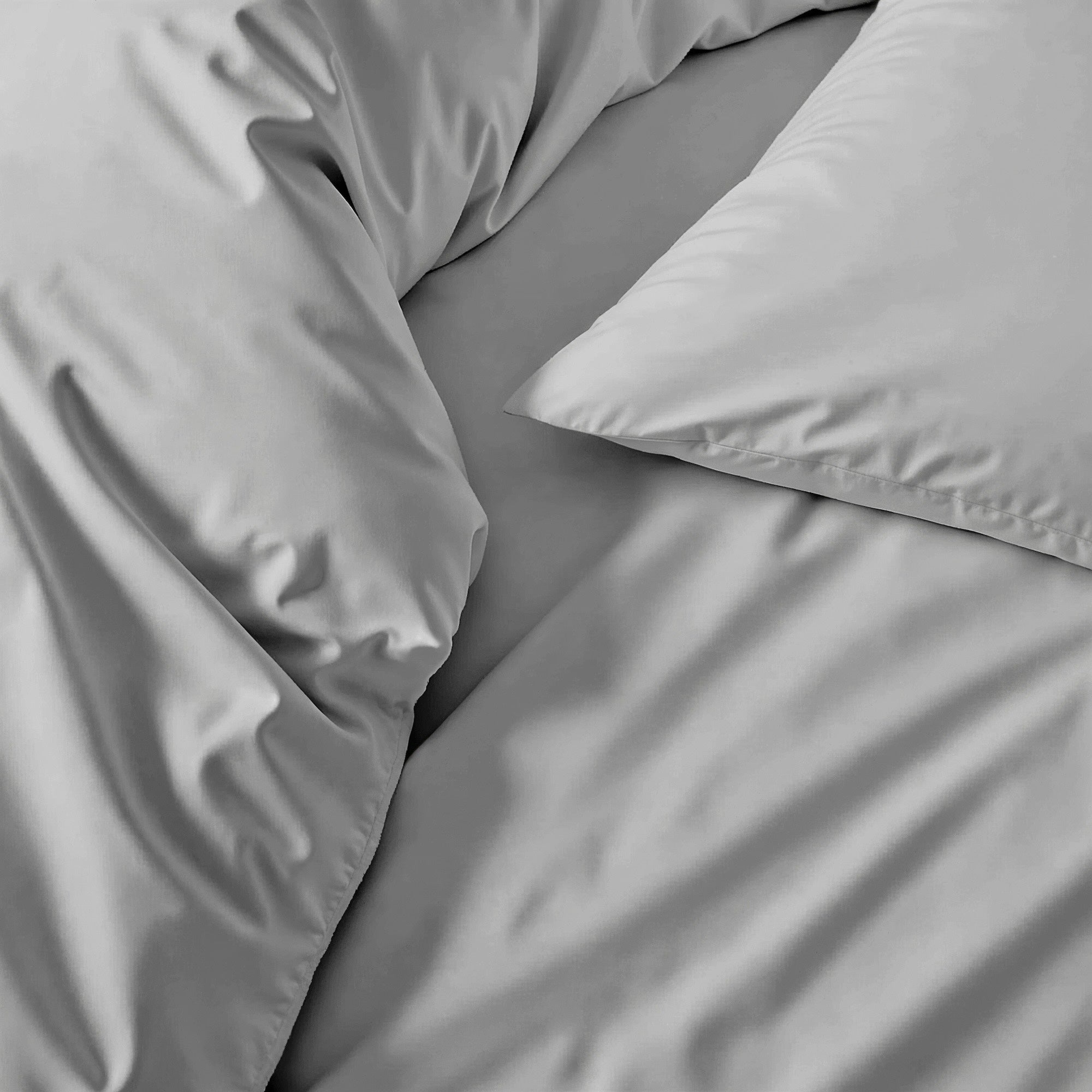Australian Cotton Sateen Sheet Set in Solid and Stripe - Image 40