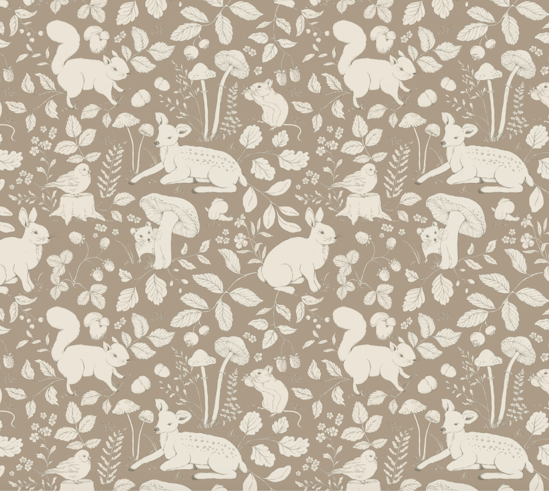 Finch Peel and Stick Removable Wallpaper by Daphne and Sage