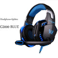 Gaming Headset with LED Lights Mic Stereo Sound for PC and Laptop