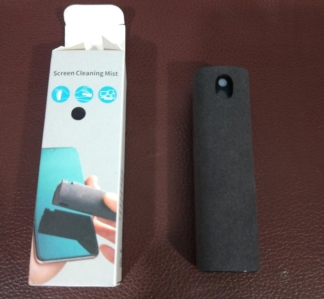 All-in-One Portable Screen Cleaner Spray and Microfiber Wipe Set