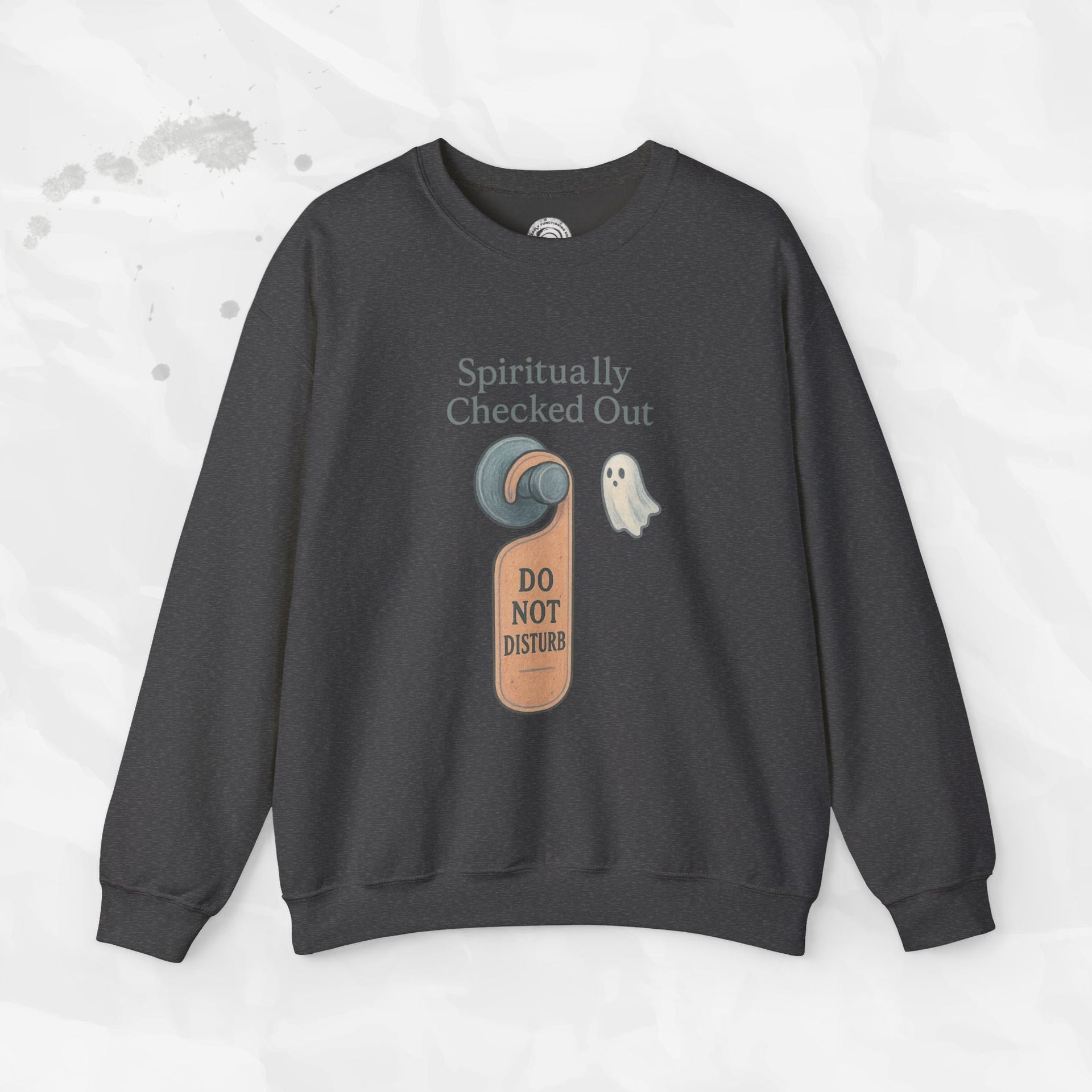 Spiritually Checked Out - Crewneck Sweatshirt