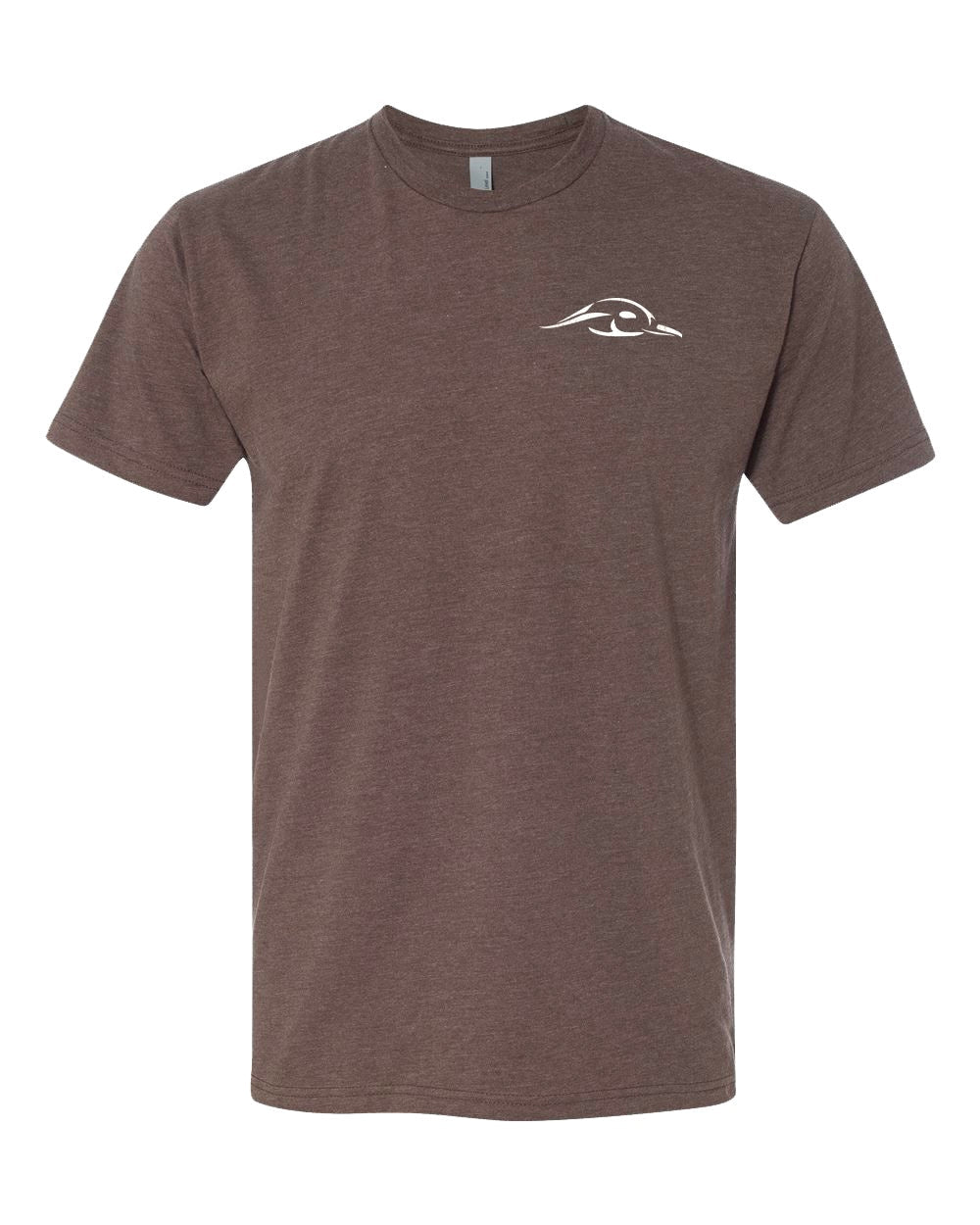 Specklebelly Barred Up Graphic Tee in Espresso Brown Cotton
