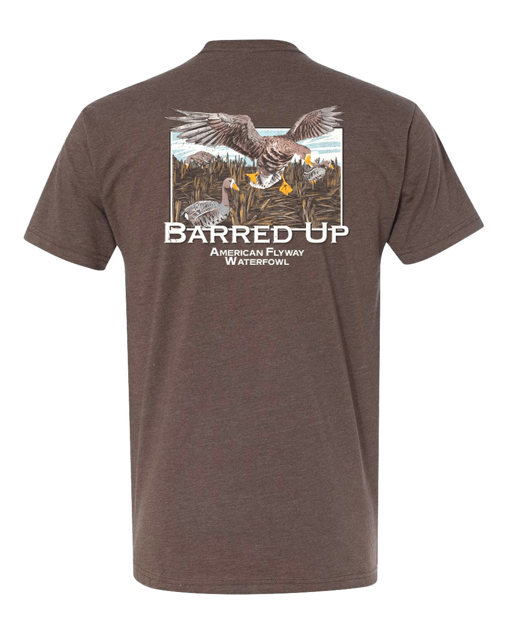 Espresso brown Specklebelly graphic t-shirt with unique speckled pattern design