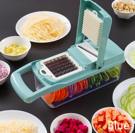 Multifunctional Kitchen Vegetable Cutter: Slicing & Dicing Tool